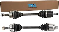 Vista 511 de TRQ Juego de conjunto de eje de transmisión CV delantero para conductor y pasajero, 2 piezas, compatible con Ford Explorer 4WD 95-01, Explorer AWD