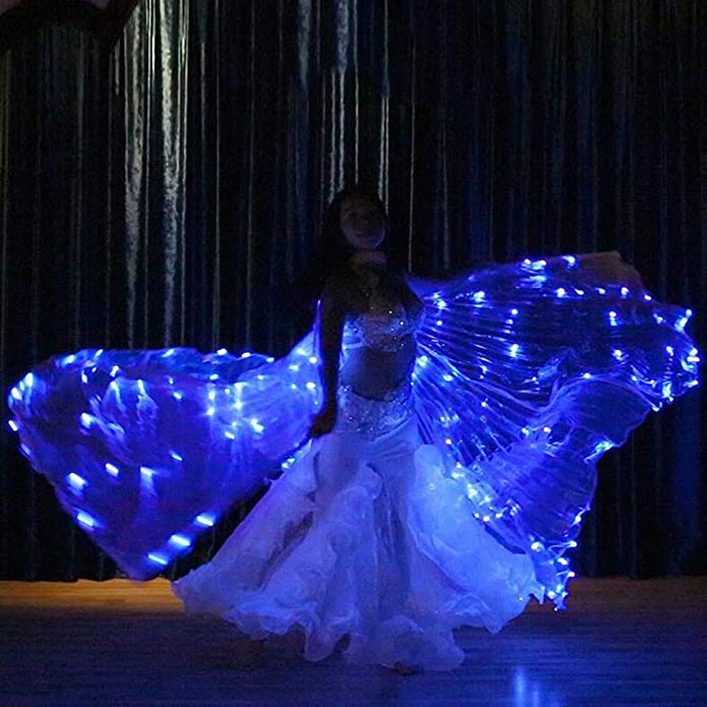 Ali Farfalla Ali Luminose LED Per Danza Farfalla, 140cm