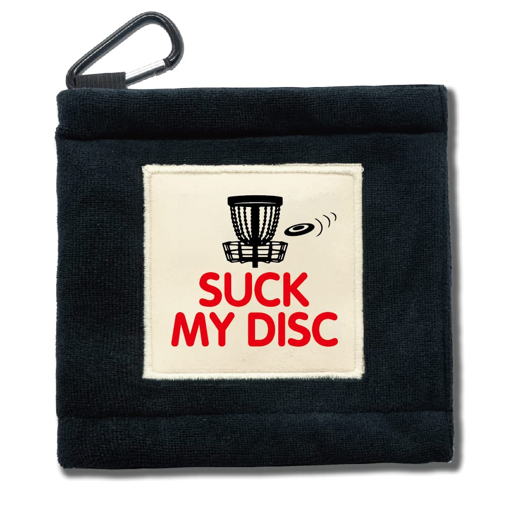 Amazon.com: TOUNER Suck My Disc Funny Golf Ball Cleaning Towel Pocket with  Clip Wiping Cloth Cleaning Tool, Golf Accessories, Golf Gifts for Men, Golf  Fan, Husband Boyfriend Dad, Retirement Gift for Men