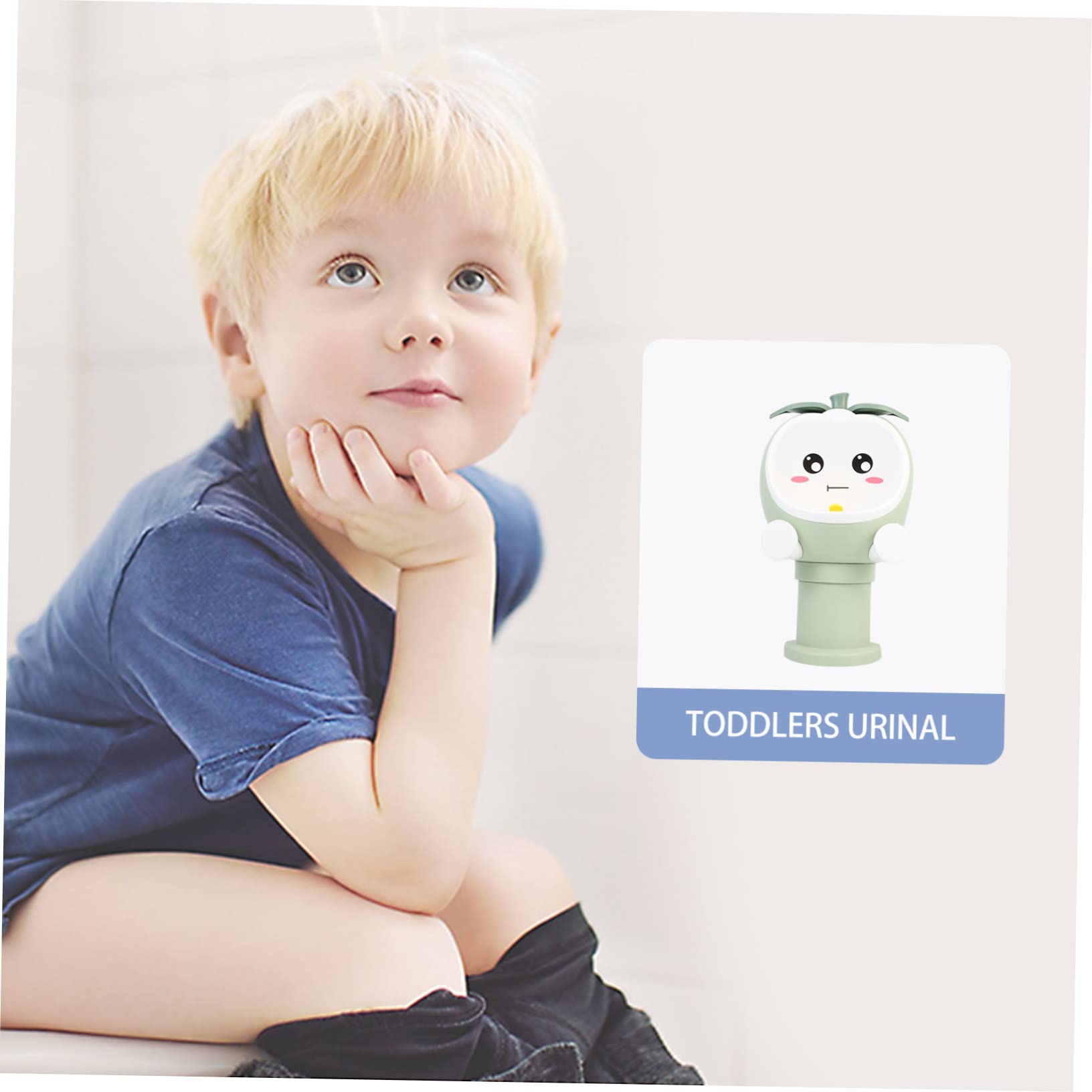 Milisten Spielzeug Töpfchen für Kleinkinder Drehbares Windrad-design Verstellbare Höhe Befestigt mit Klebehaken Urinal für Töpfchentraining von Jungen