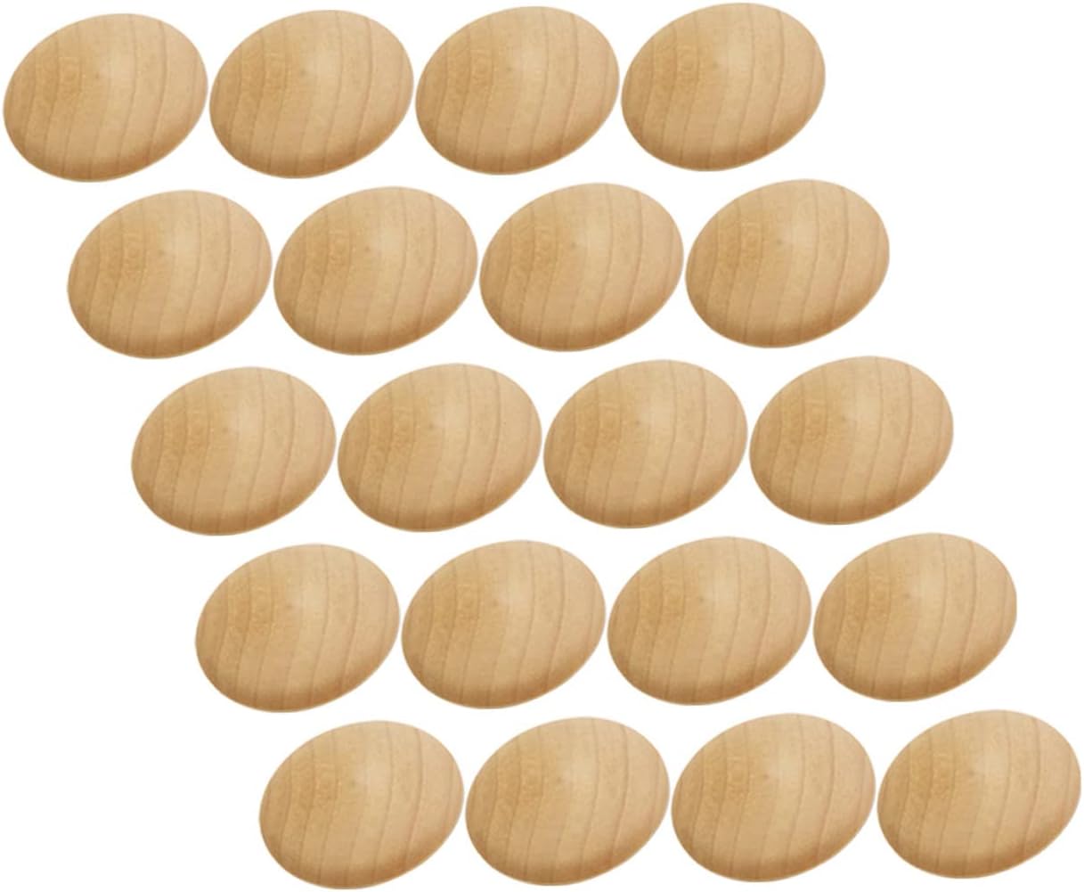 AKOOSY 100pcs Stair Cover Hole Plug Button Plugs