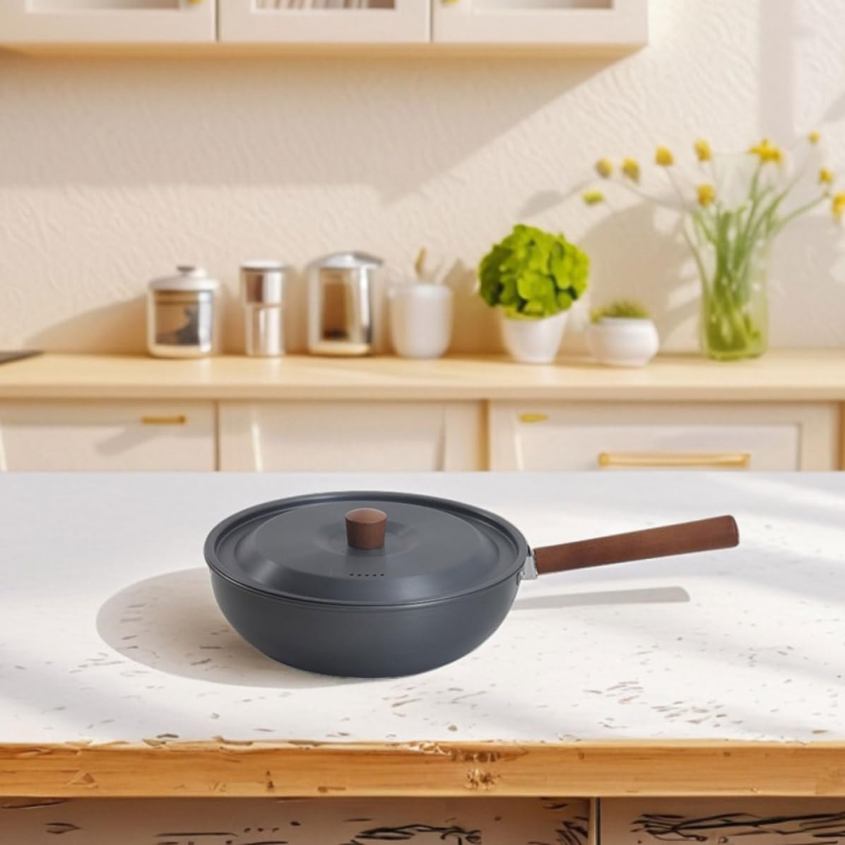 Mini Sartén Portátil de Camping para Cocinar al Aire Libre