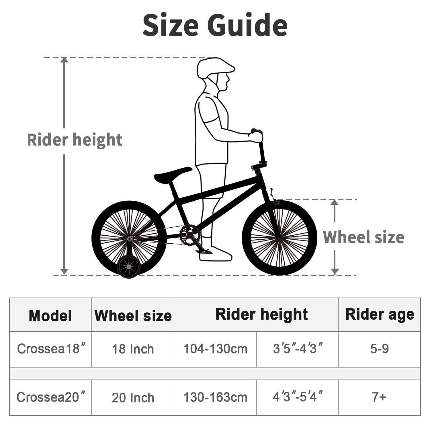 Amazon | cubsala 20インチ ビッグキッズバイク フリースタイル BMX