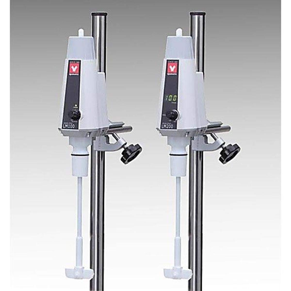 Yamato ScientificLM-100 Model LM100 Flask Mixer with Manual Type Rotation Speed, 115V