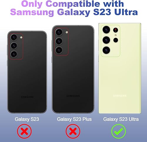 Miniatura 9 de Xfilm Protector de lente de cámara para Samsung Galaxy S23 Ultra, protectores de lente individuales de aleación con marco de alineación, resistente