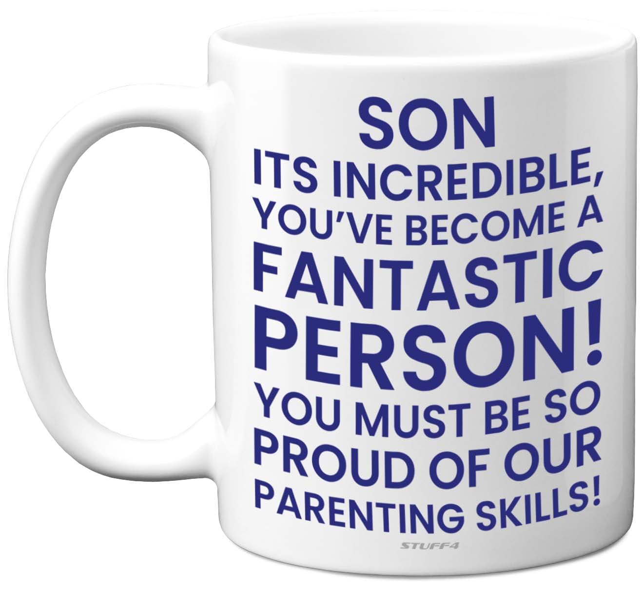 Stuff4 Boys Son Funny Gifts - Amazing Mugs From Mum & Dad, Perfect For Birthdays Christmas, 11Oz Ceramic Premium Dishwasher Safe
