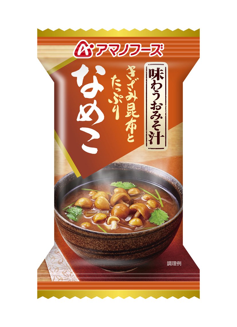 Amanofuzu taste miso soup Nameko 9gX10 pieces