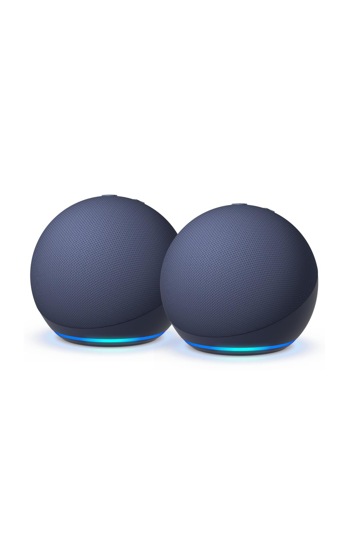 Echo Dot (Ultimo modello) | Altoparlante intelligente Wi-Fi e Bluetooth, suono più potente e dinamico | Blu notte, con Accesso Anticipato ad Alexa+ (Confezione da 2)