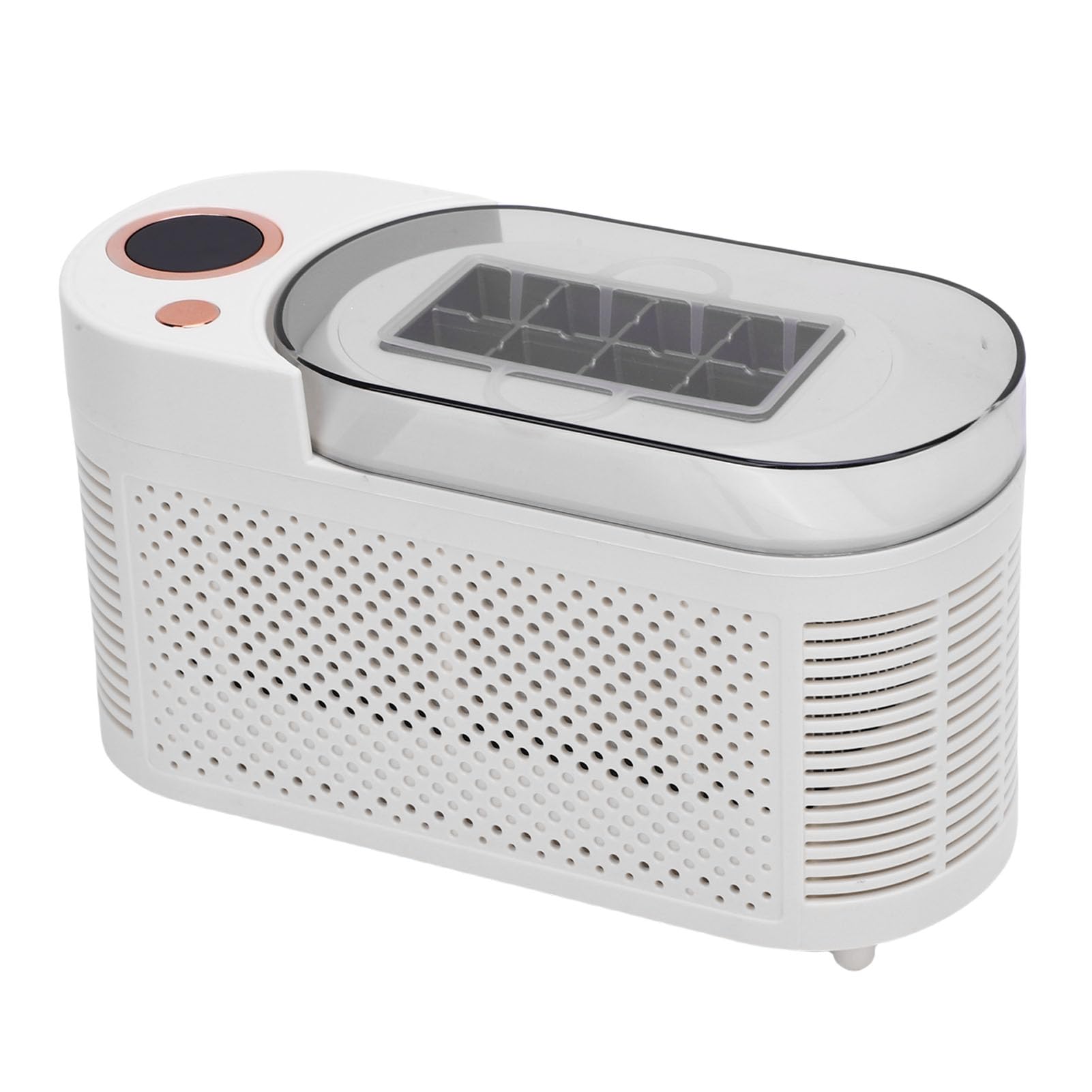 Countertop Ice Maker, 10 Min Ice Making, Portable Desktop Ice Machine Auto Ice Basket For Home Dorm Office Camping Travel, Cold Drinks (Us Plug) on Fridge.com - View 3