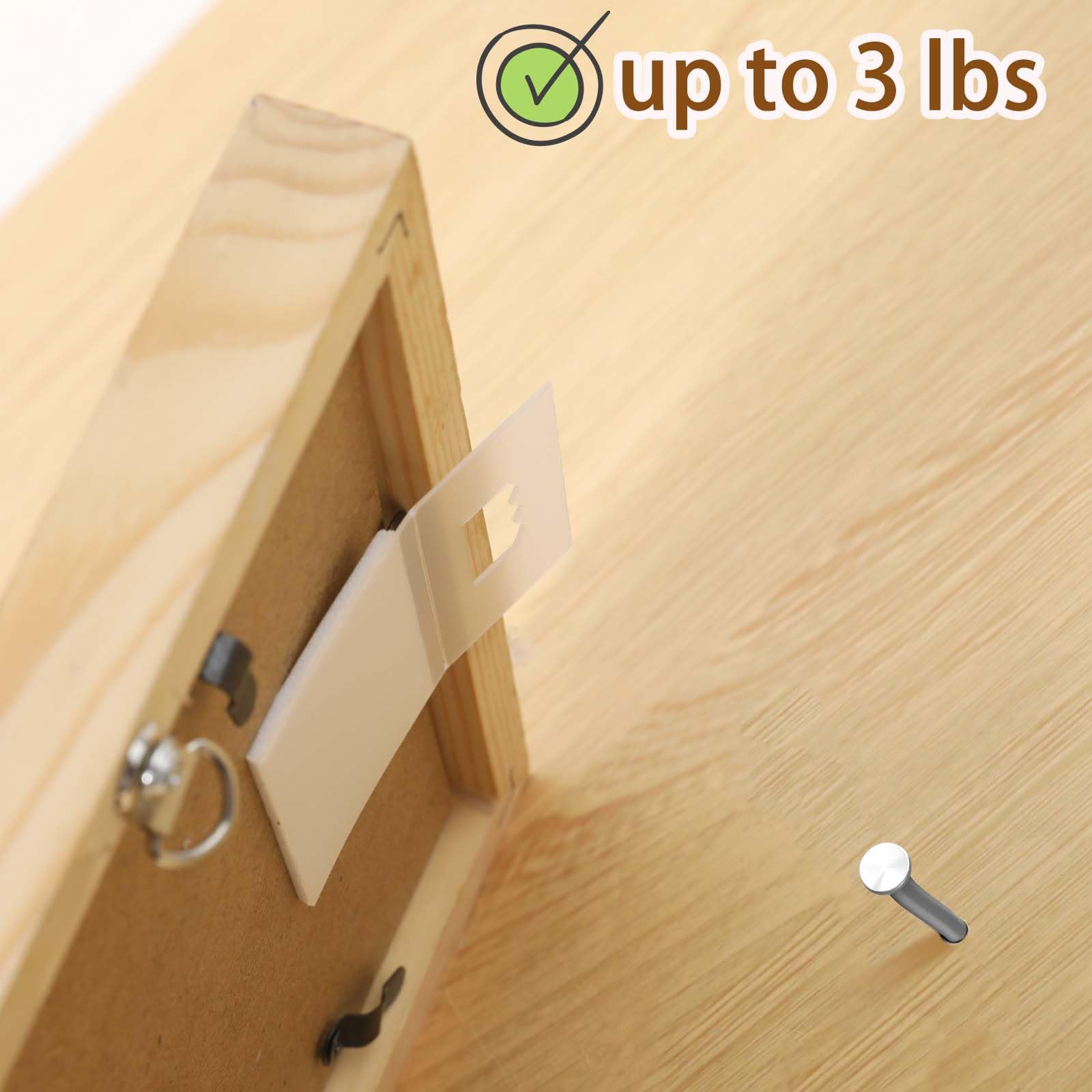 20 Pack Foto Hangers Zelfklevende Foamboard Hanger Plastic Zaagtand