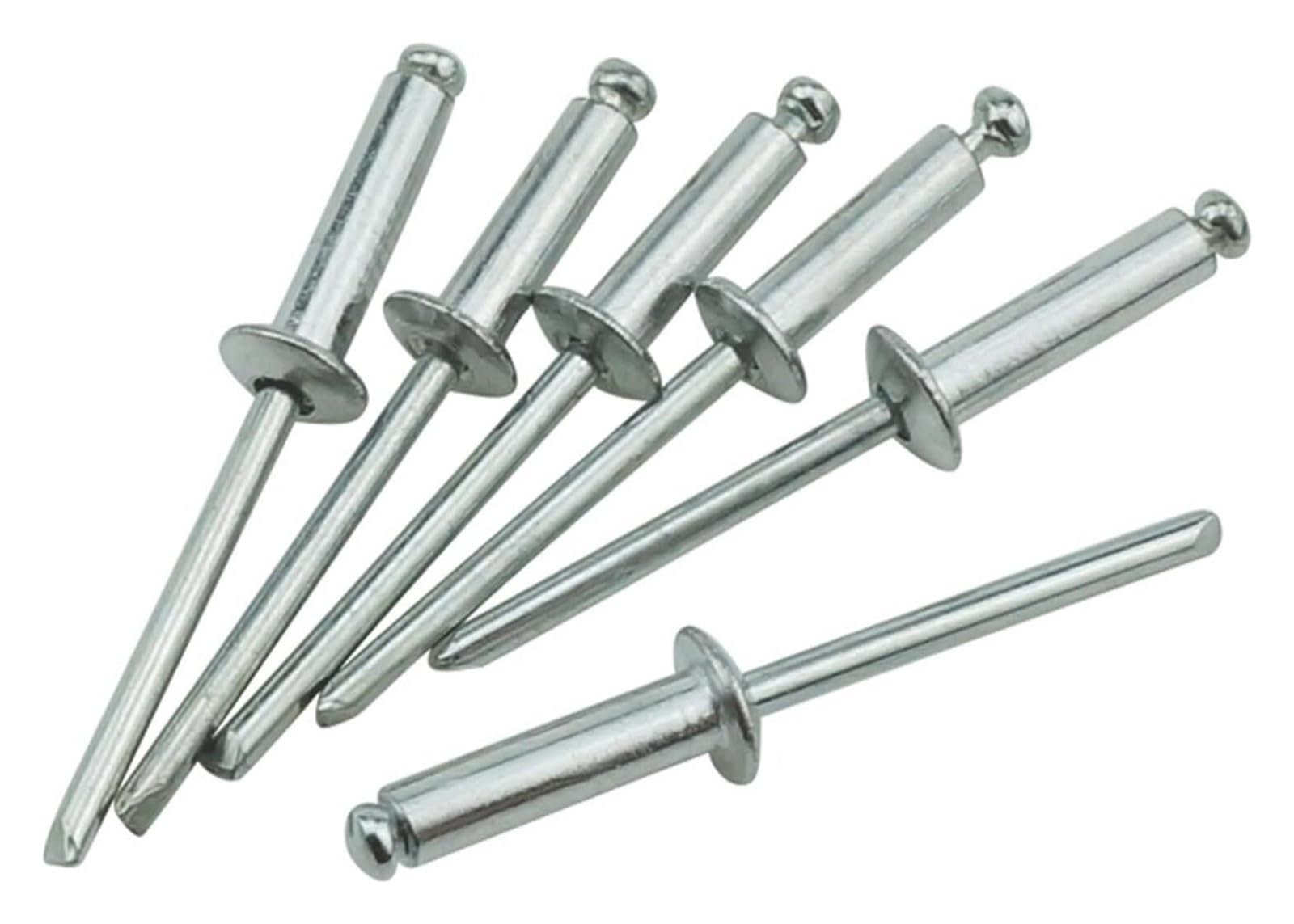 Blind Rivets, M3.2 Aluminum Large Flange Blind Rivets 6-16mm(50pcs,16mm)