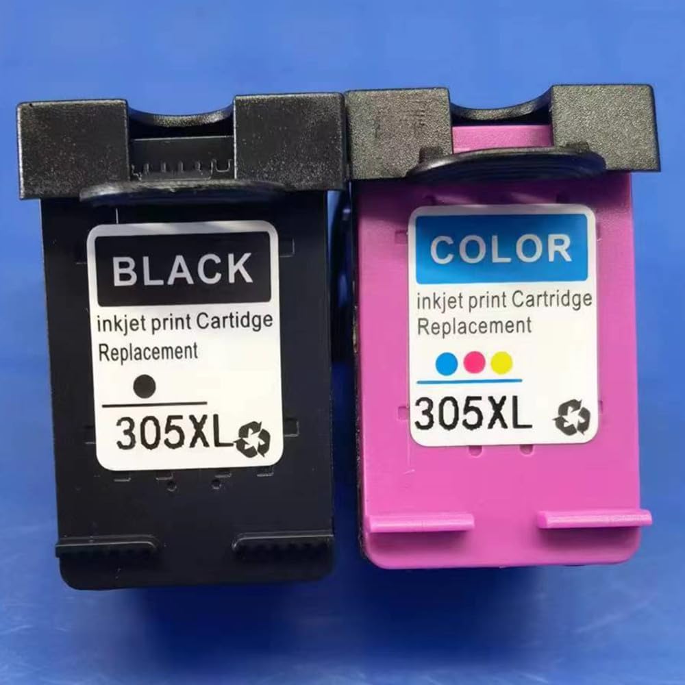 Cartouche D'encre Noire 305XL Compatible HP Envy 6020 - Haute Capacité - Neuf Sous Blister