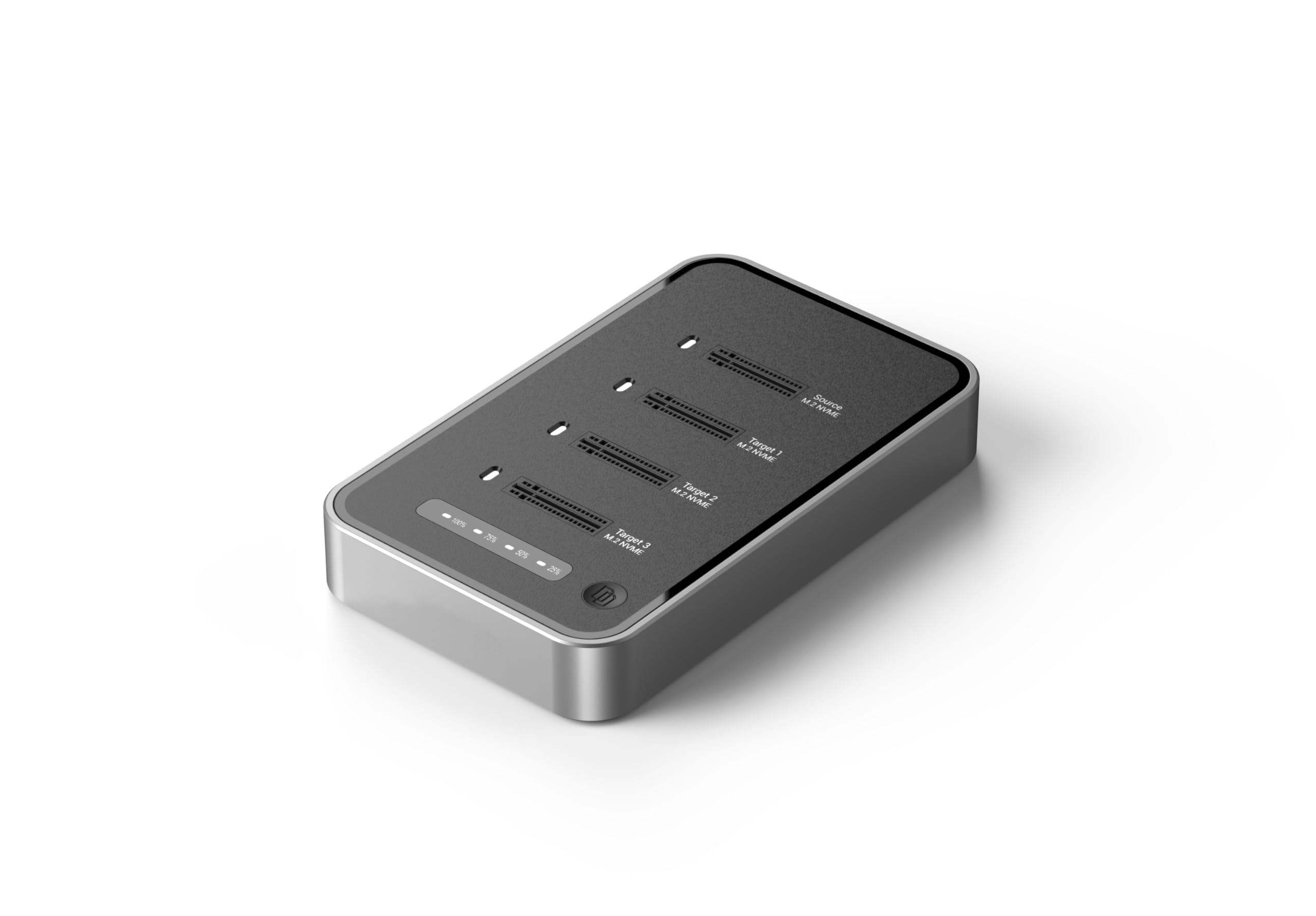 4 Bays USB4.0 (USB-C) 40G Portable NVMe (M Key, B+M Key) / NVMe / PCIe SSD (22110, 2280, 2260, 2242, 2230) SSD Docking Station Duplicator Cloner (Docking Only)