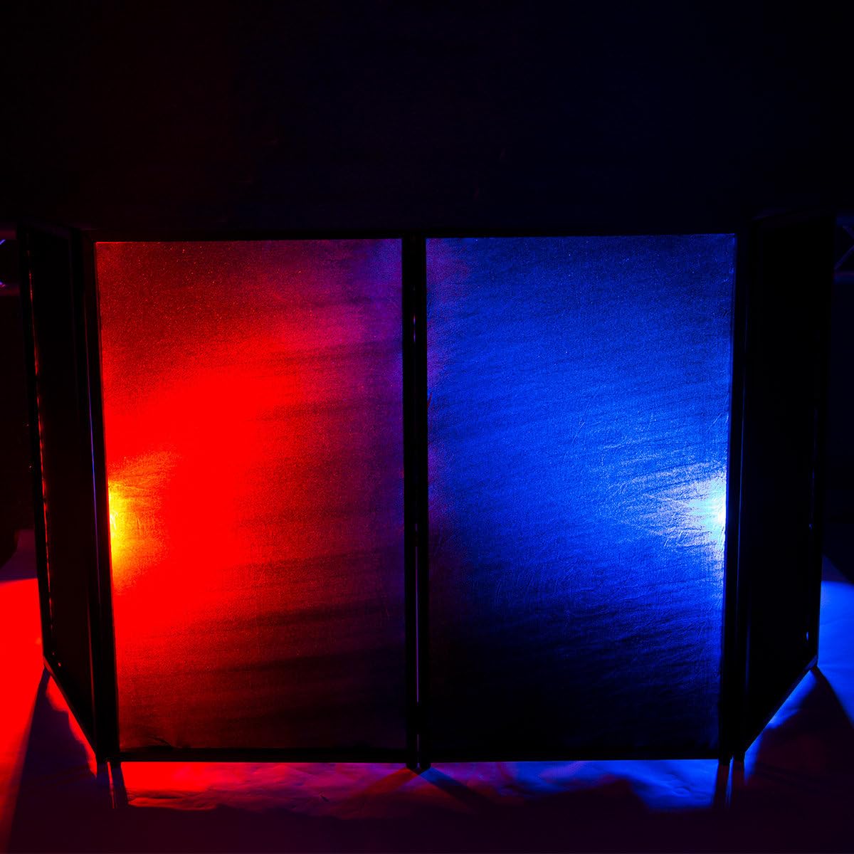 Stand deco dj en lycra DJ FACE BLACK