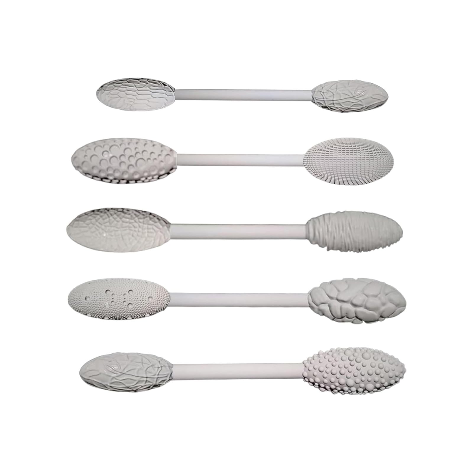 Texture Tool Sets For Clay Art, Oval Clay Modeling Pattern Rollers Kit, Clay Texture Rolling Emboss Plaids Hand Rollers, Modeling Sticks For DIY Crafts