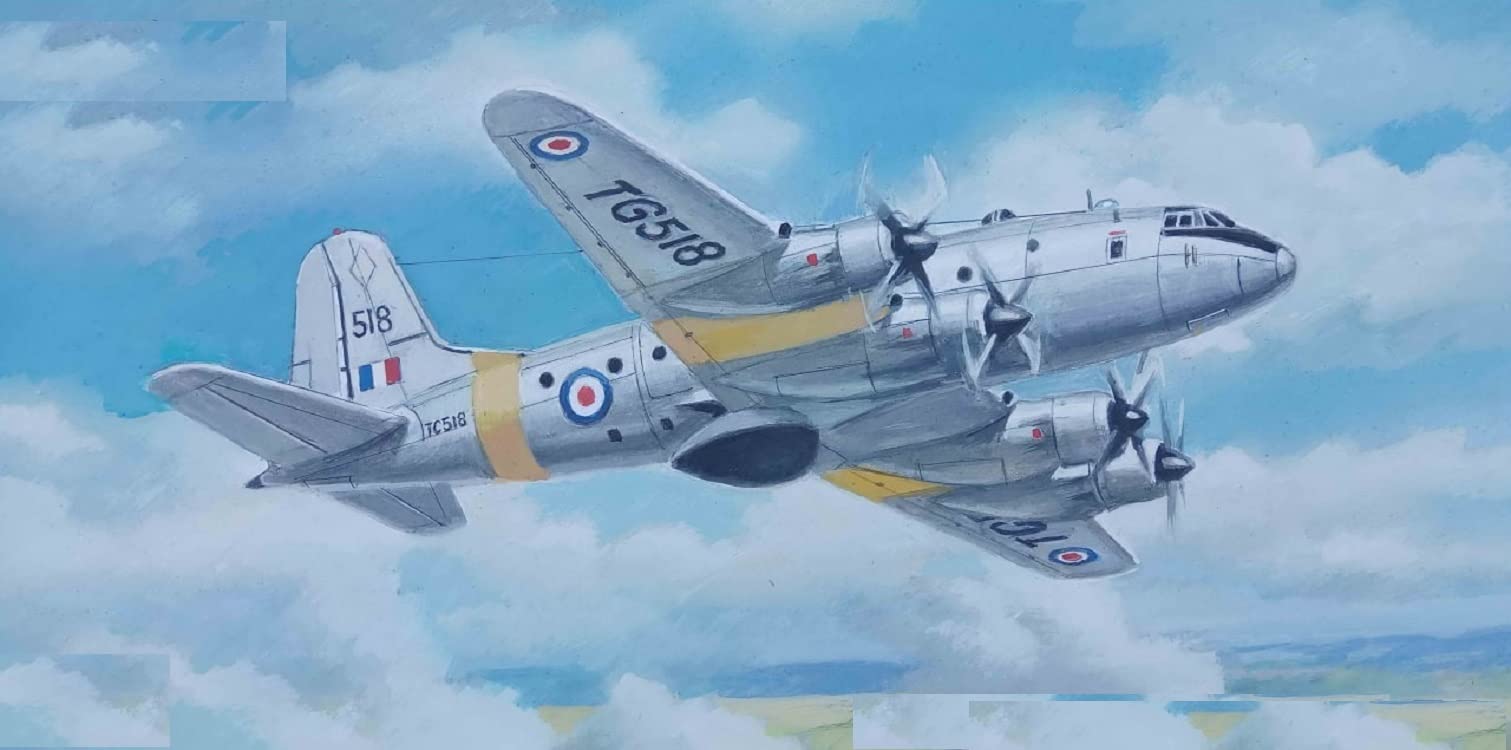 Mikro Mir 144-034 - 1/144 Handley Page Hastings T5, Scale Plastic Model Aircraft