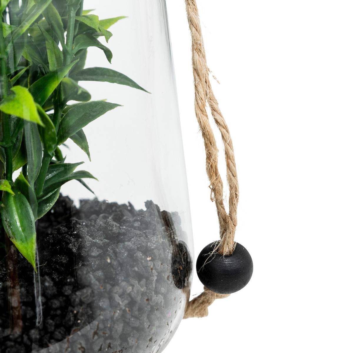 Atmosphera - Terrarium Artificiel Suspendu Family Corner h15cm