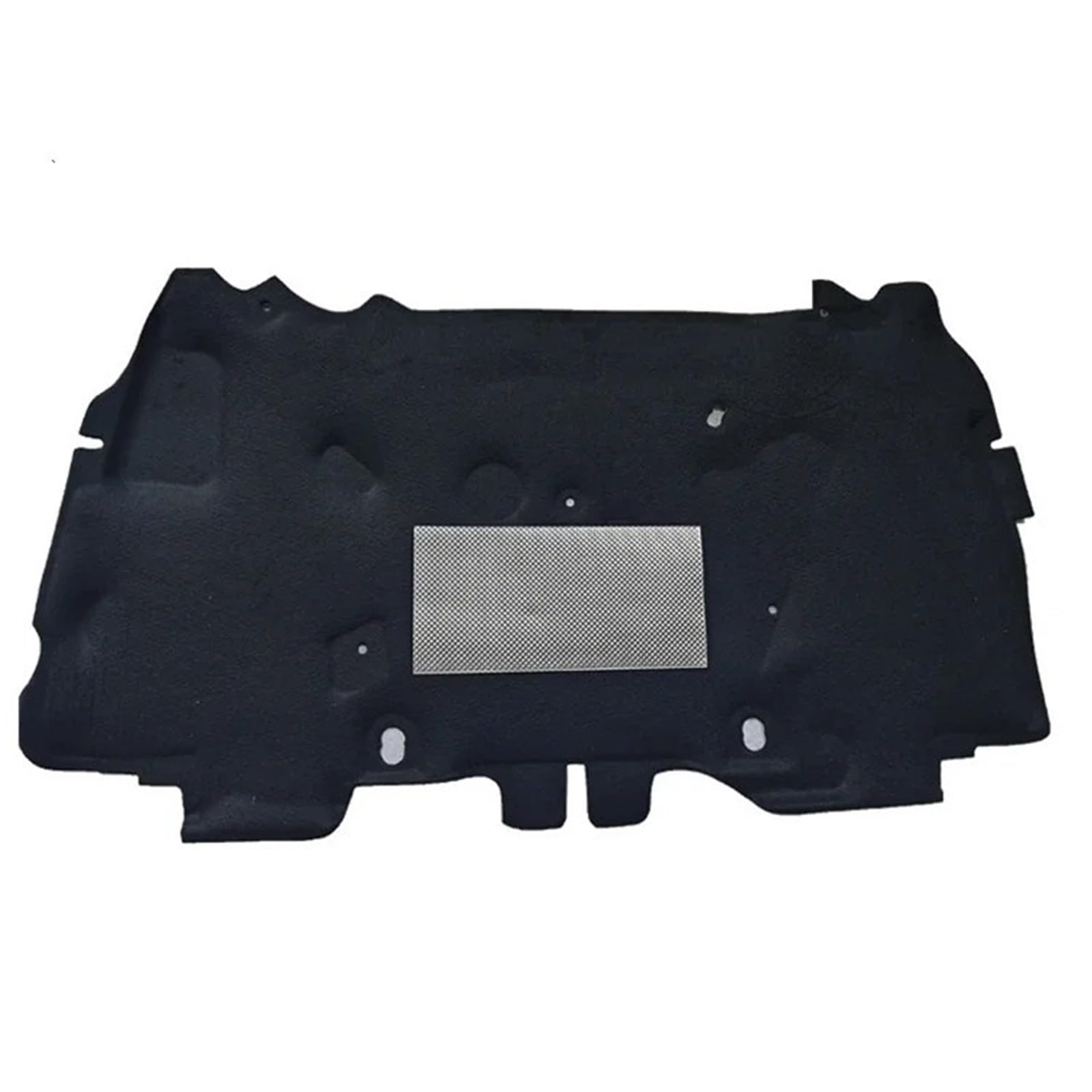Xexjhqq Yellow Car Hood Engine Insulation Pad For Jeep For Wrangler Jk 2018~2023 Engine Soundproof Cotton Mat Front Hood Engine Heat Sound Insulation Pads Cover Car Accessories(Yellow)