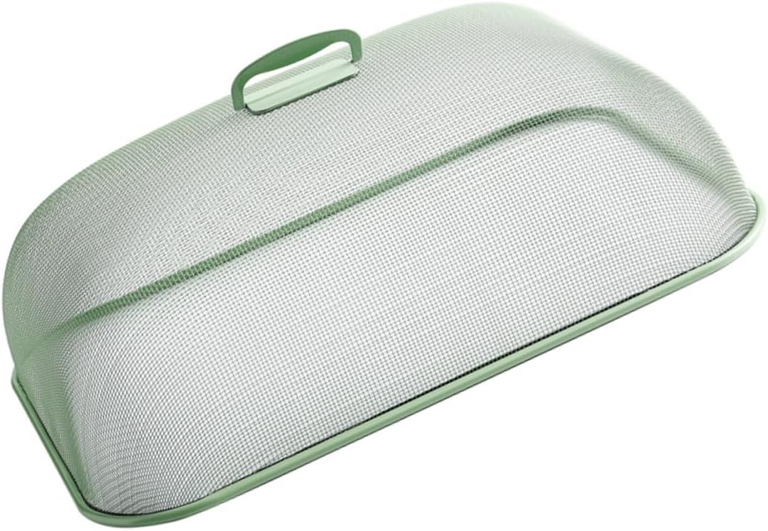 Green Mesh Food Tent Cover Large Frame Screen Table Protector for Kitchen Dining Bbq Picnic Camping Reusable