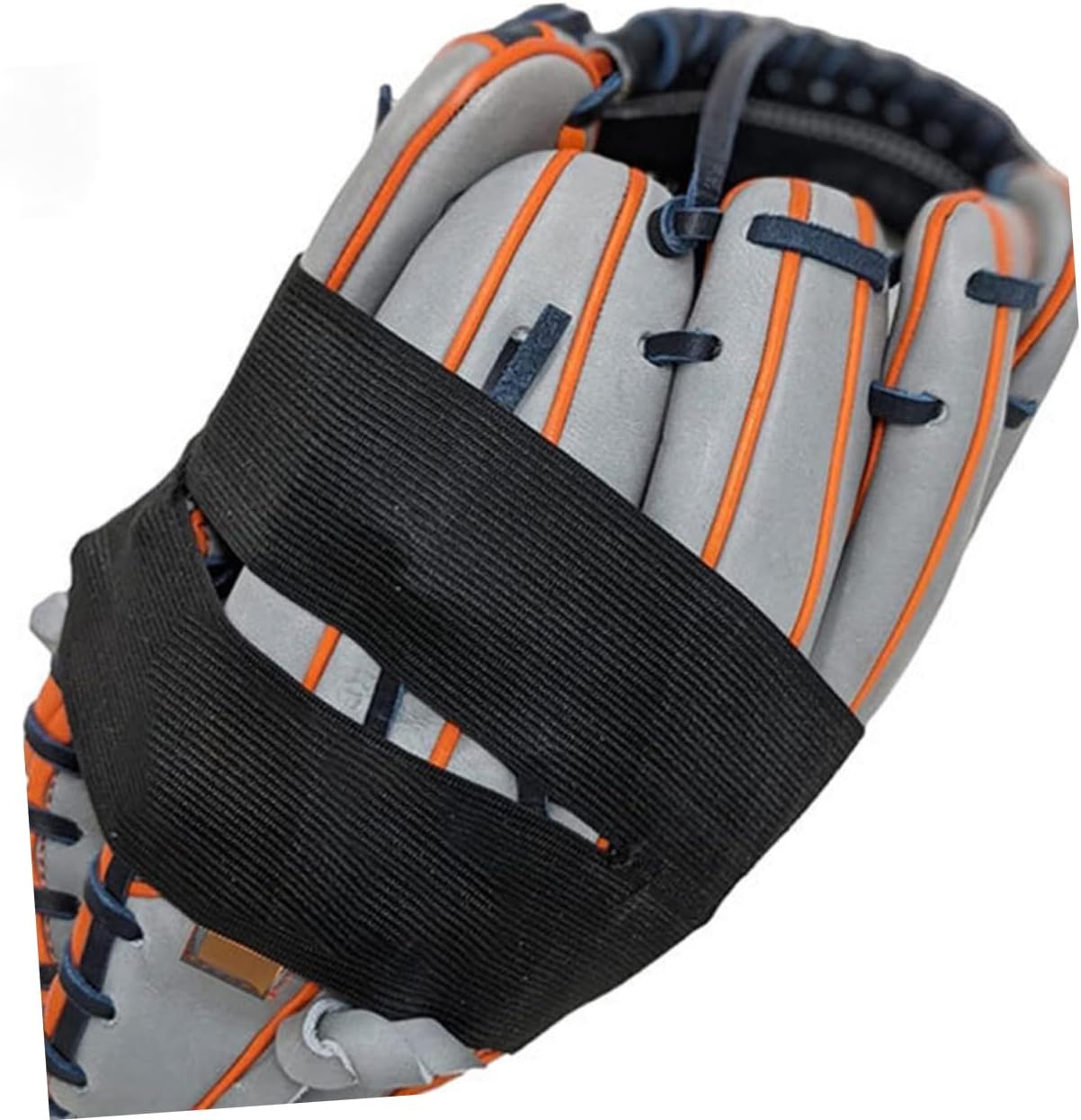 4pcs Elastic Baseball Glove Wraps Polyester Catcher Glove Protects Baseball Softball Maintains Shape Forms Pocket