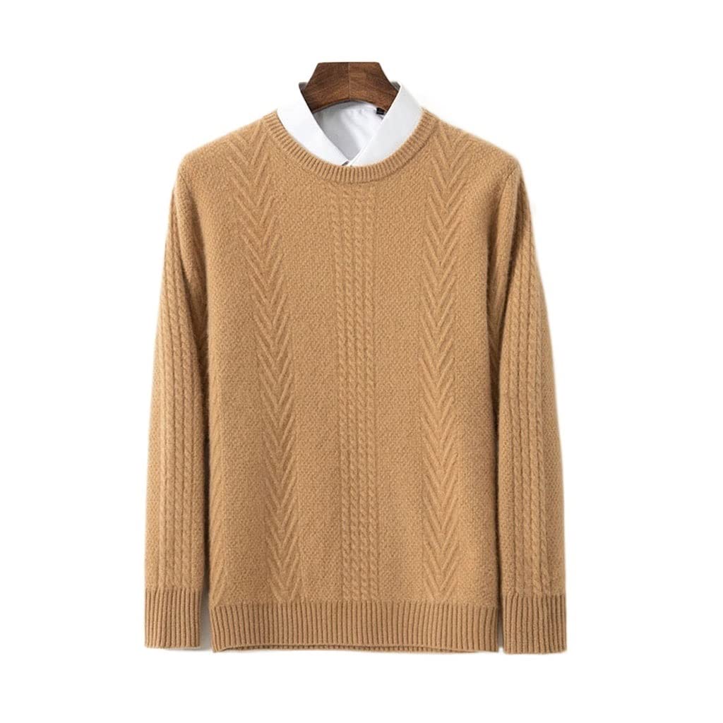 Pull en cachemire col rond haut de gamme pour femme