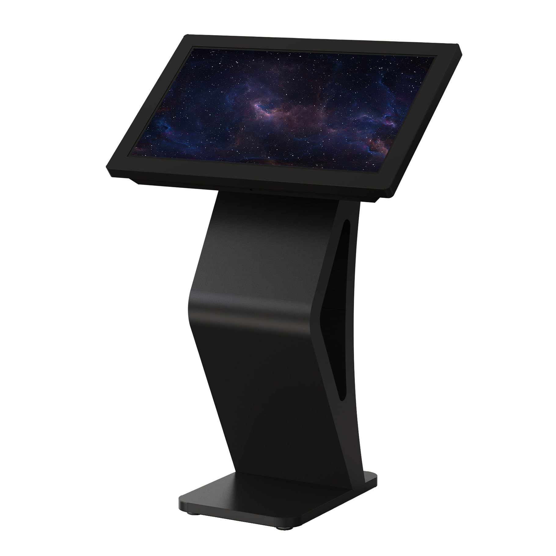 KIMEX - Borne Interactive Tactile - 32" - Fonction Tactile PCAP - Résolution Full HD - Luminosité 500cd/m2 - Noir - 165-3201TP