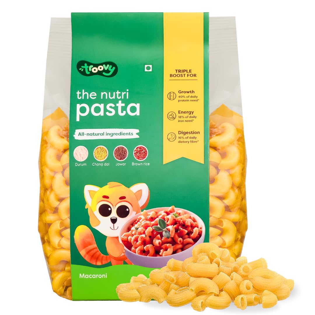 Troovy High Protein Millet Macaroni Pasta (Pack of 1) | Protein & Iron rich | No Maida | All natural ingredients | Non-Dry | High Fiber | No Preservatives | No Junk (B0CYCZDL72) Amazon Price History, Amazon Price Tracker