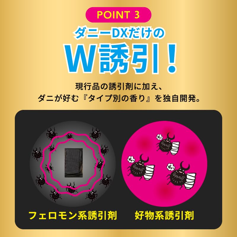 Amazon.co.jp: ダニシート ダニ対策 寝具 布団 さよならダニー DX ダニ