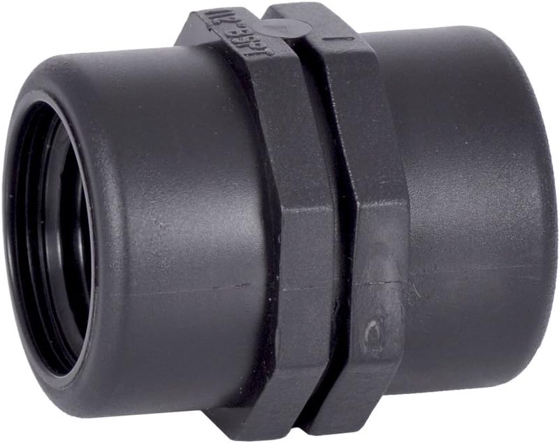 LDPE Threaded PP Socket Female Threads 1/2 x 1/2