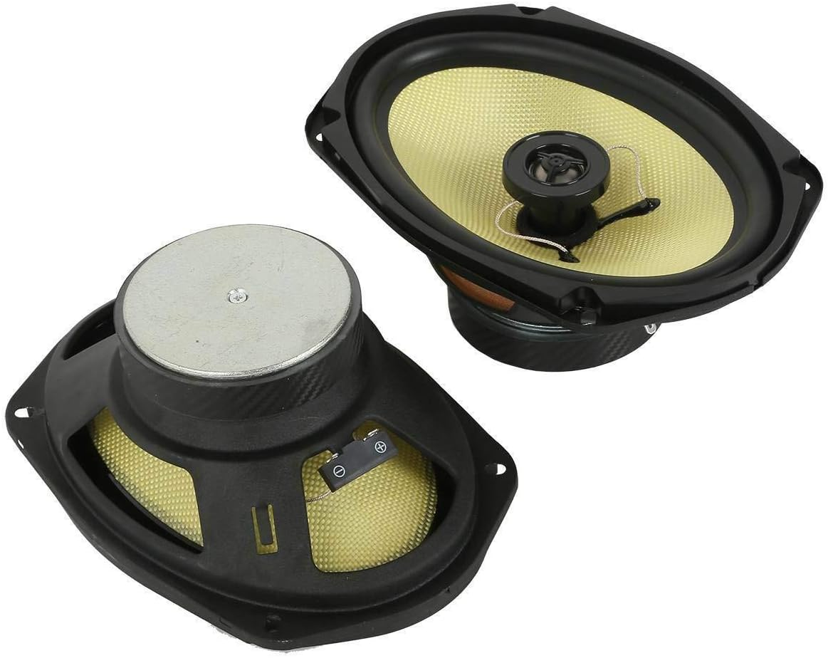 Green-L Motorcycle 6" x 9" Hard Saddlebag Lid Speakers Fit for Harley Touring Road King Street Electra Glide Ultra 1994-2013