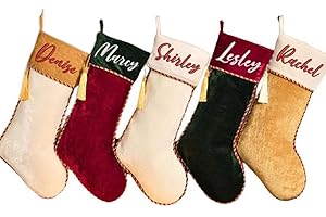 Personalized Luxury Velvet Christmas Stockings