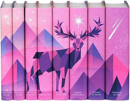 Sarah J. Maas Throne of Glass Book Set Collectible Hardcover Edition from Juniper Books