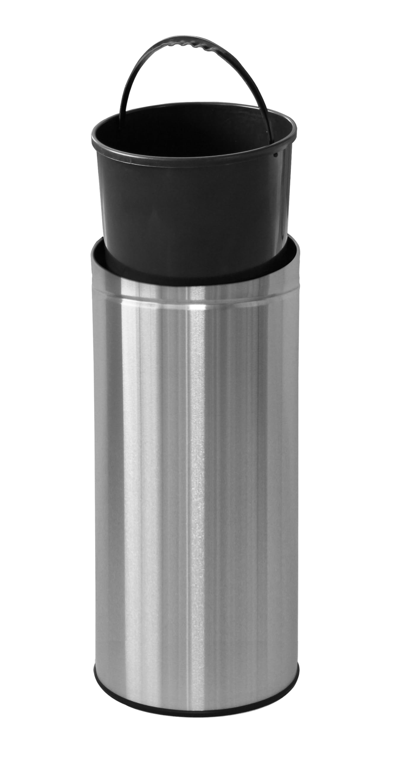 Echtwerk Abfalleimer, Mülleimer mit Sensor, Touchless Abfalleimer, elektrischer Müllbehälter, Infrarot Bewegungssensor, Korpus aus Edelstahl, Fassungsvermögen 42 Liter, INOX Brushed