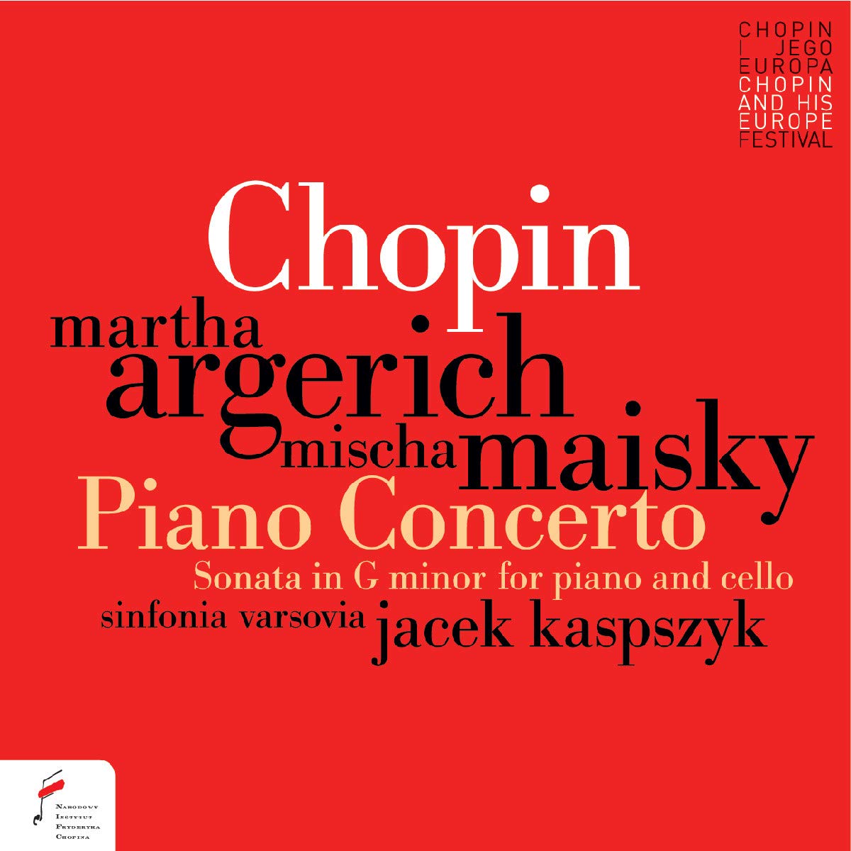 Chopin: Piano Concerto No.1 Sonata for piano and cello Op.65