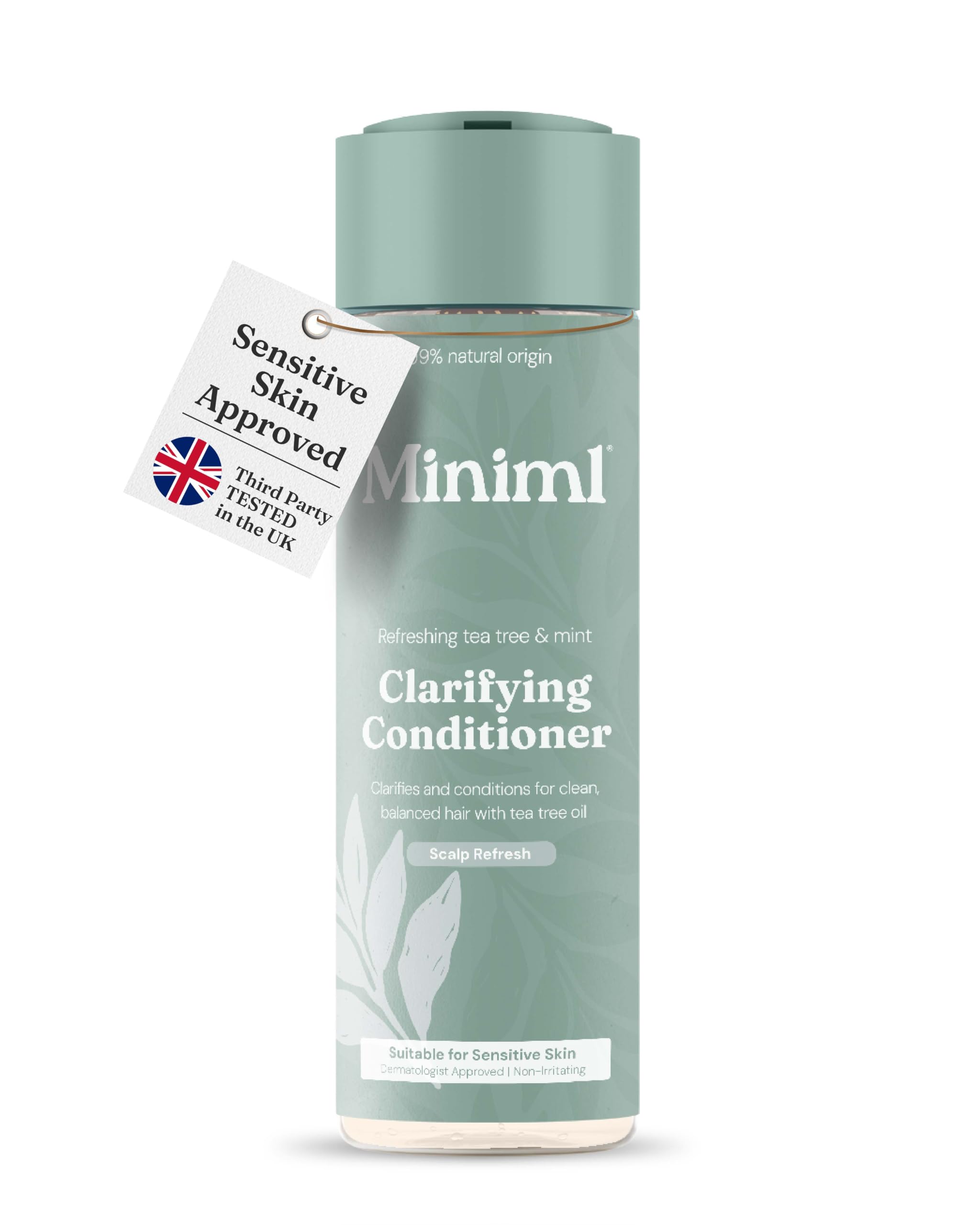 Miniml Clarifying Tea Tree & Mint Conditioner 400ml bottle