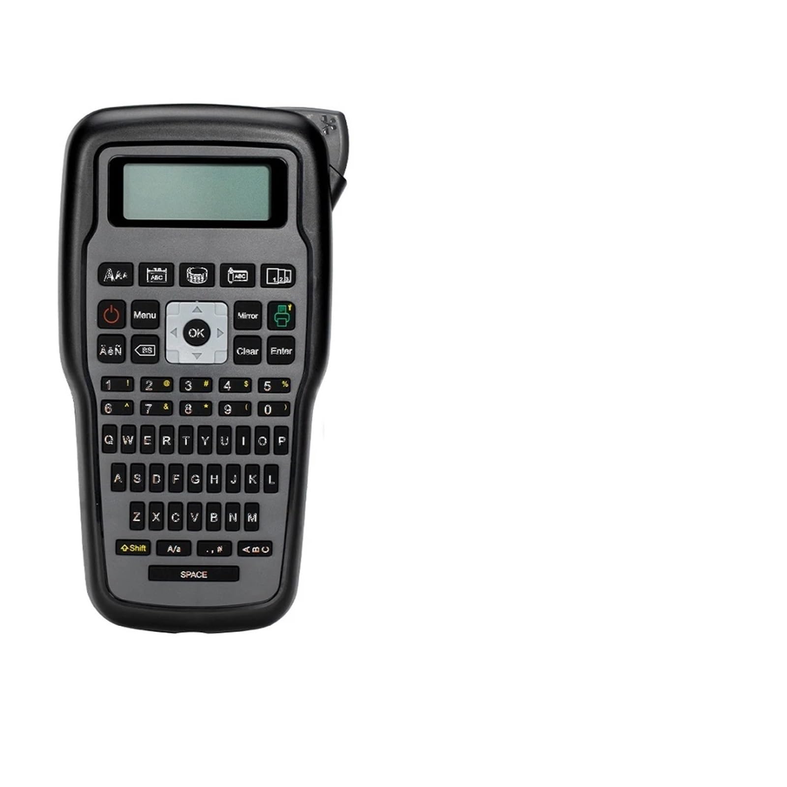 Drukarka Etykiet, Przenośna drukarka etykiet E1000PRO Tube Ptouch Ręczna maszyna do produkcji etykiet przemysłowych(Black)