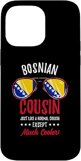 Cool Bosnian Cousin Sunglasses Bosnian Family Case for iPhone 14 Pro Max