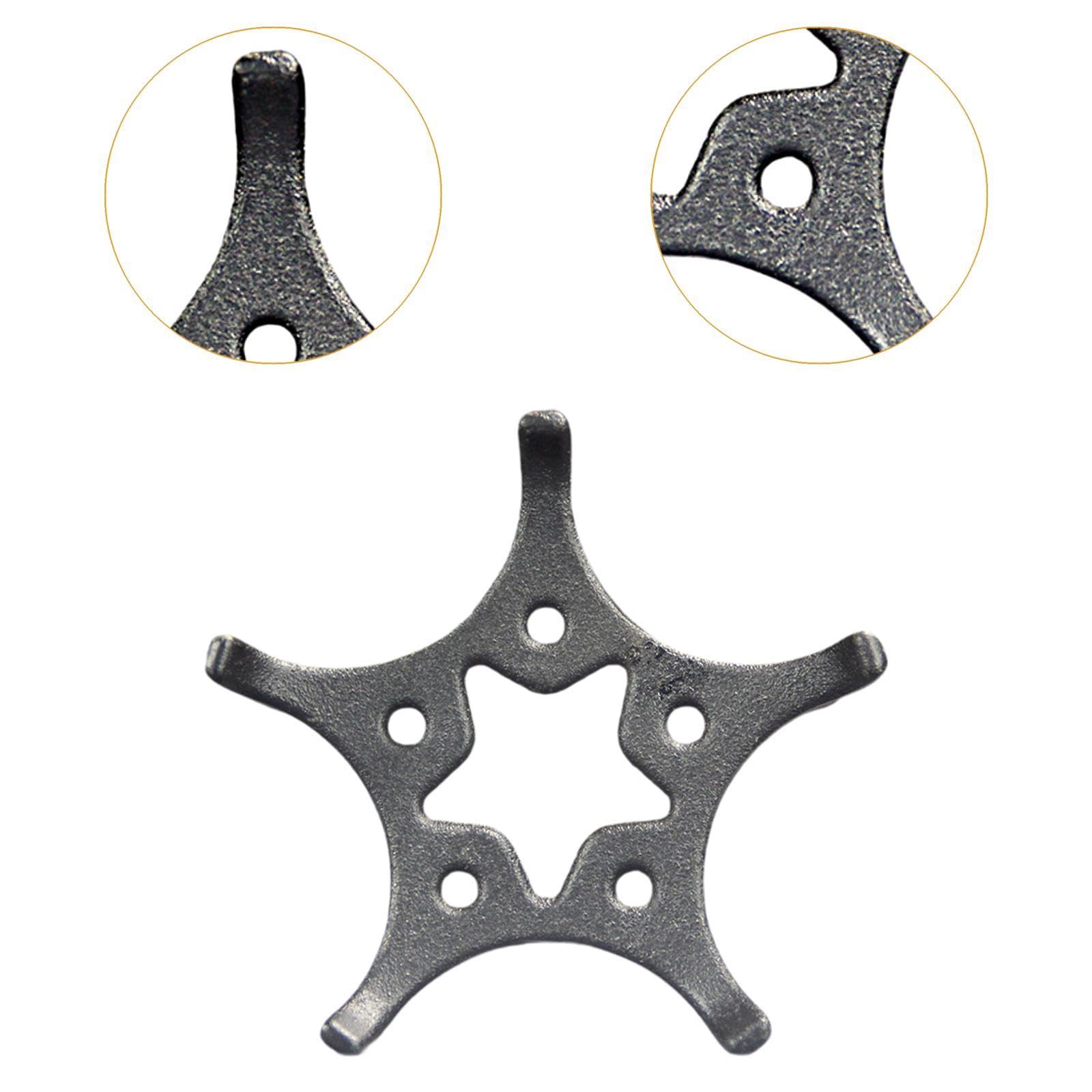 Gralara Eisen Teekannenuntersetzer Teekesselträger Topfuntersetzer Trivet Heizzubehör für Kaffeezubehör Teeplatz Dekoration, Durchmesser 18cm