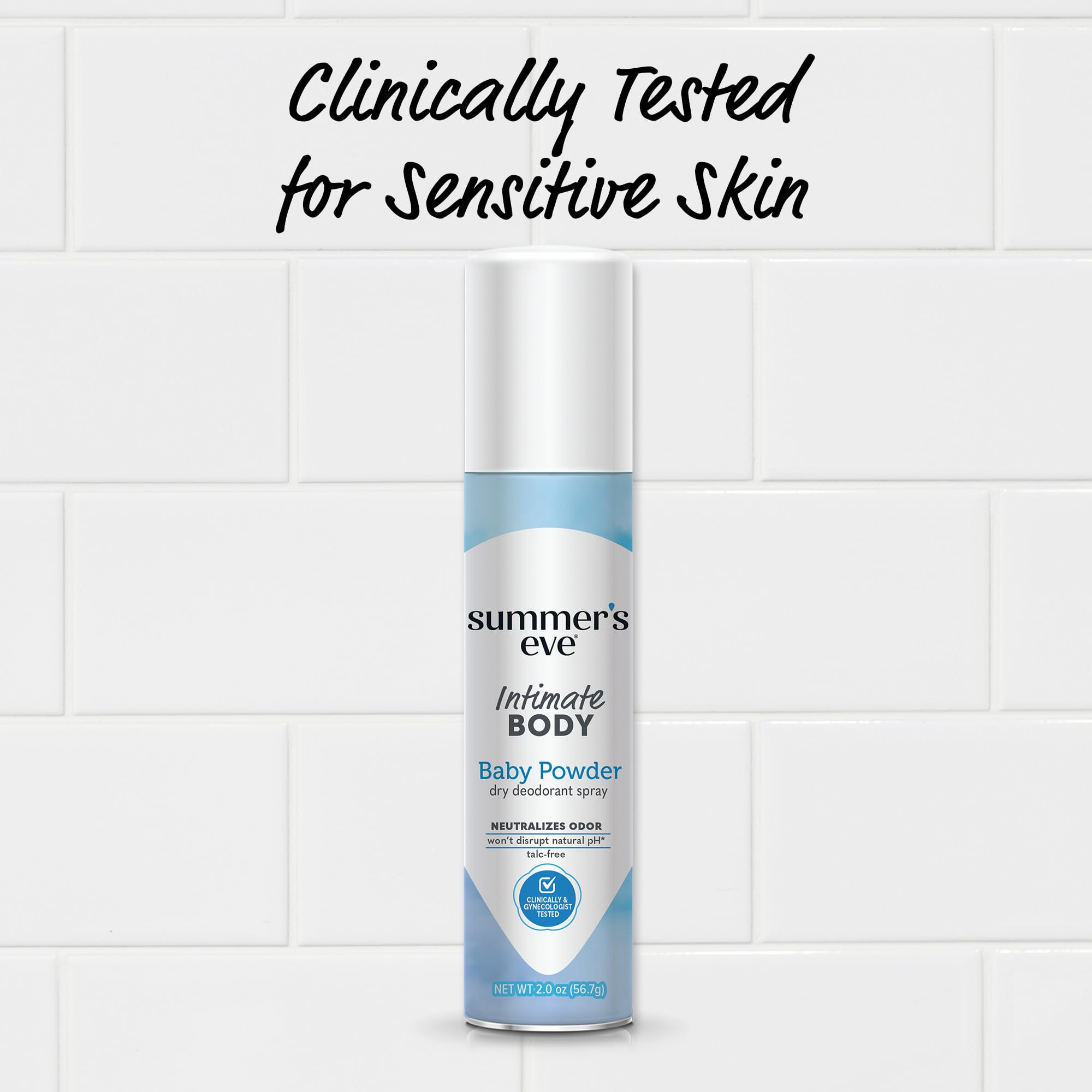 Summer's Eve Freshening Spray, Baby Powder, 2 oz, 3 Pack