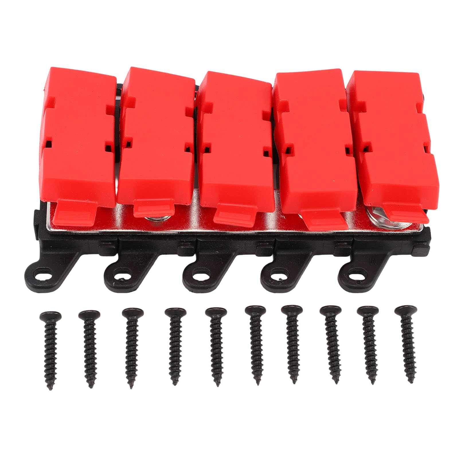 Portafusibles de alta corriente 200 A, diseño a presión para equipo eléctrico de coche, barco, autocaravana, cableado limpio para automóviles, marina, 13 x 7,9 cm, acero inoxidable