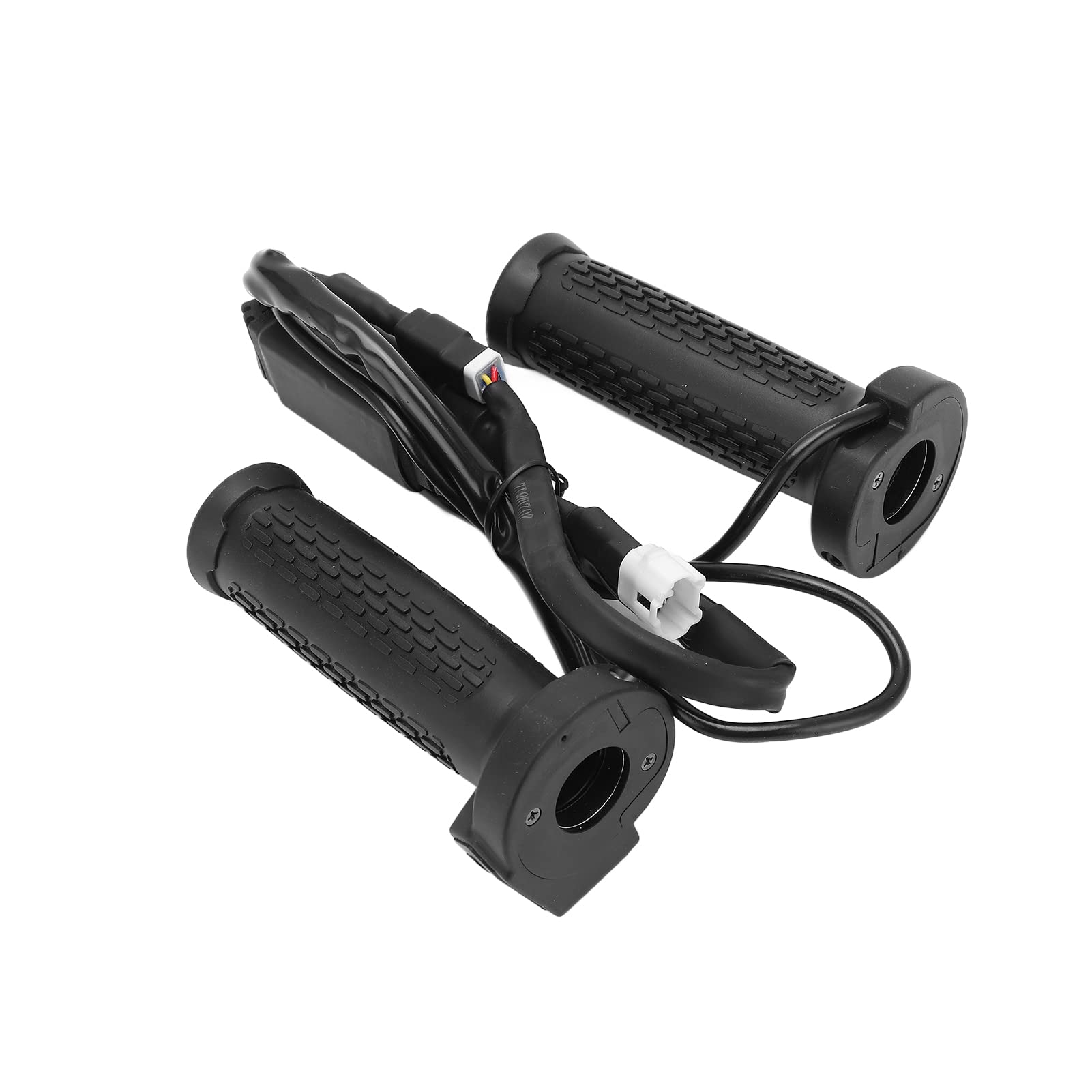 Calivoc Beheizte Lenkergriffe, 5-stufige Temperaturregelung und elektrische Griffwärmer, Universal 22mm 12V für Motorrad ATV
