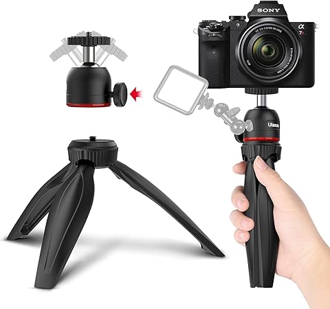 Ulanzi MT-17 Masaüstü Vlog Tripod, Siyah