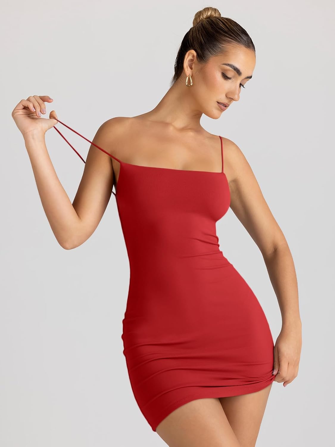 LILLUSORY Women's Mini Sexy Bodycon Dress 2026 Spring Summer Going Out Short Backless Party Club Dresses Y2k Clothes - Image 3
