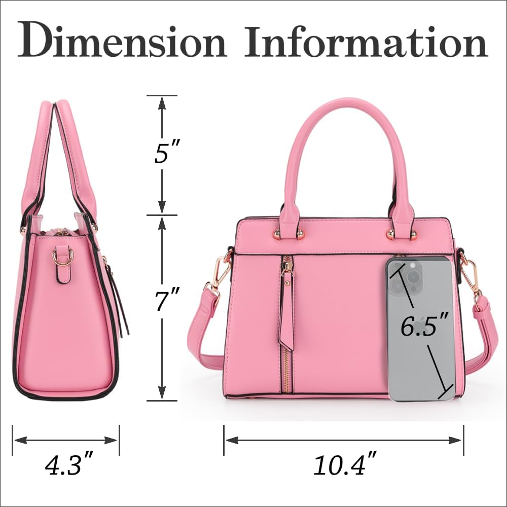 LJOSEIND Purses and Handbags for Women Trendy Satchel Tote Shoulder Bags with Top Handle