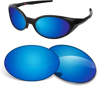 1.5MM Replacement Lenses Compatible With Oakley Eye Jacket Redux OO9438 58mm Sunglasses, Anti-Scratch