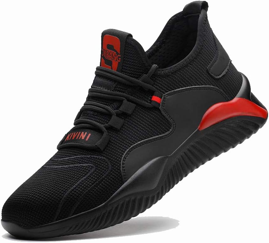 Steel Toe Shoes for Women Safety Shoes Lightweight Lady Composite Industrial & Construction Work Boots Men