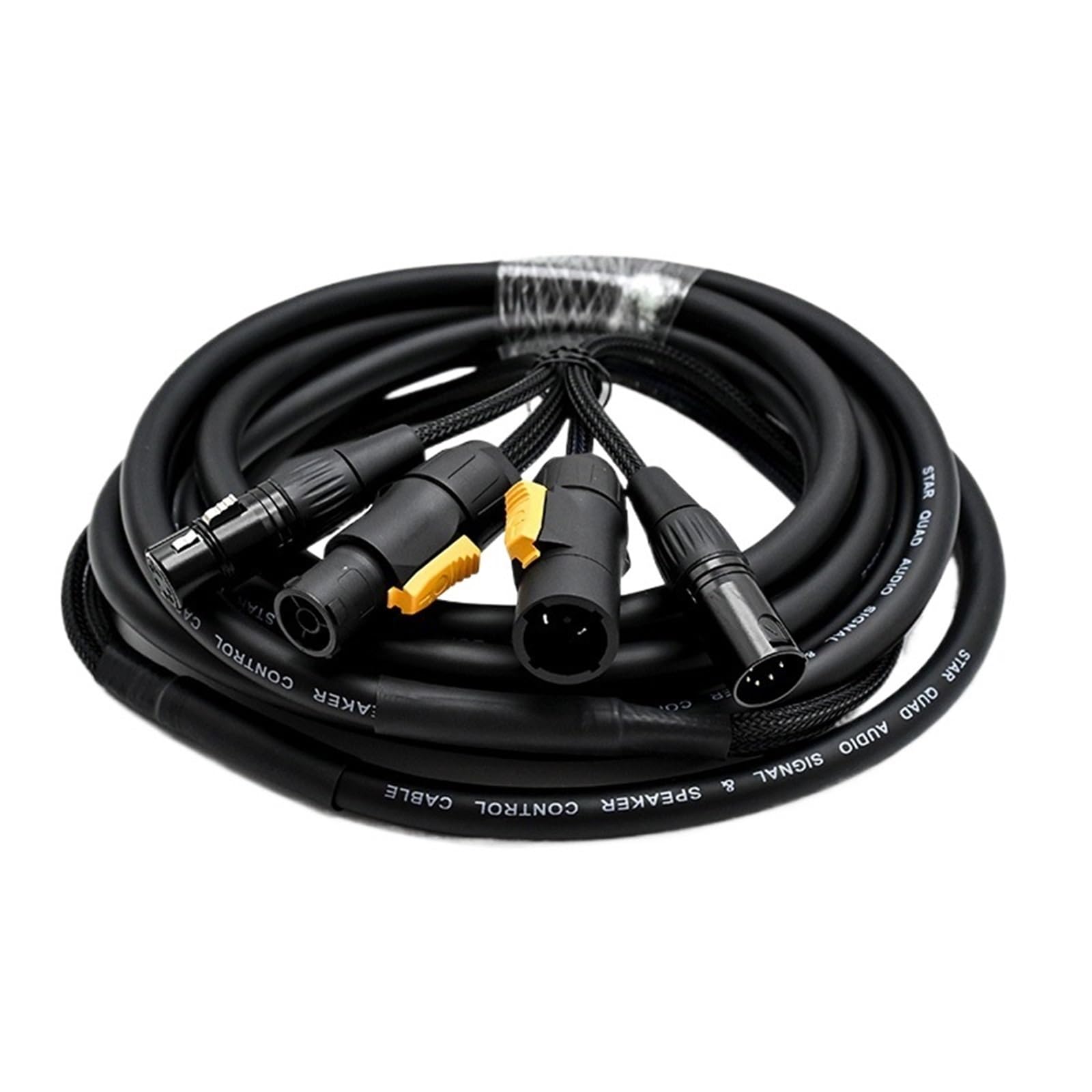 IP65 True1 5-pinowy kabel kombi 1 m 1,5 m 2 m 3 m 5 m True One hybrydowy kabel zasilający i danych do oświetlenia scenicznego na zewnątrz (1,5 m)