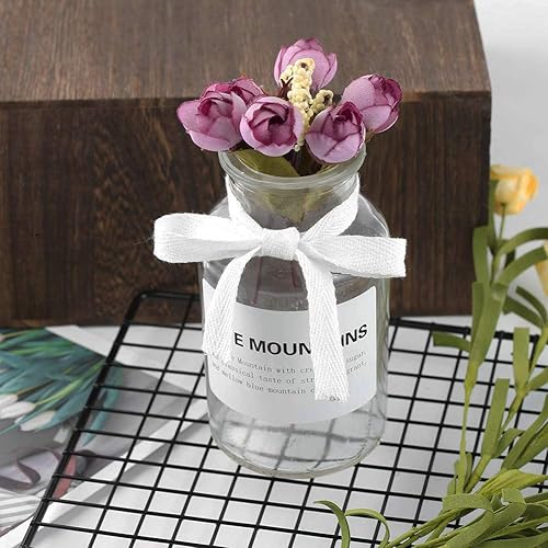 Miniatura 6 de Abbaoww Cinta de sarga de algodón de 50 yardas, 34 pulgadas, cinta de cinta natural suave en espiga para coser manualidades, color blanco