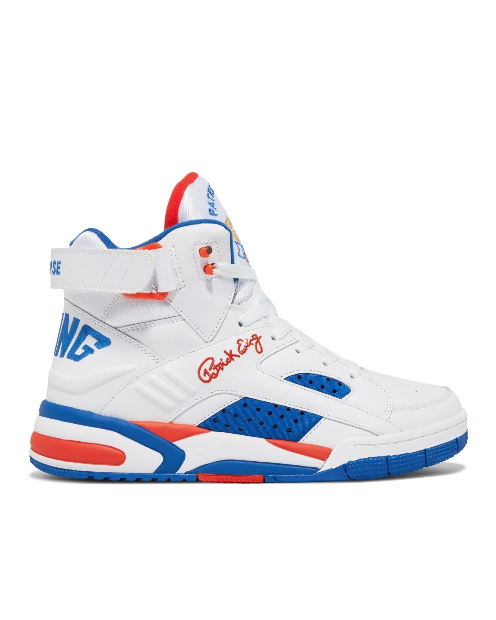 Ewing Patrick Athletics Eclipse White/Royal/Orange OG NYC 1EW02605-132