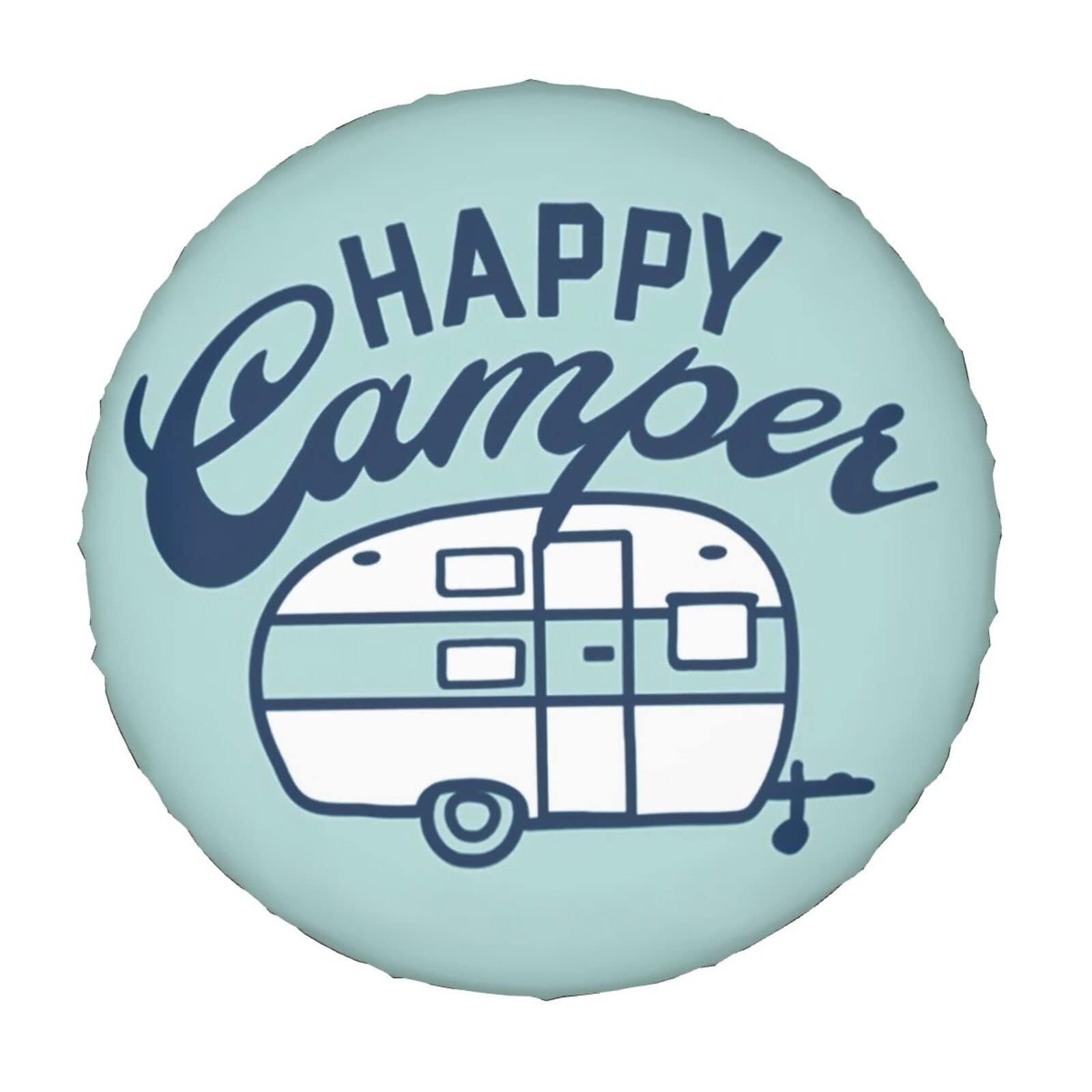 Eladvlay Spare Tire Cover Happy Camper Rv Tire Covers Wheel